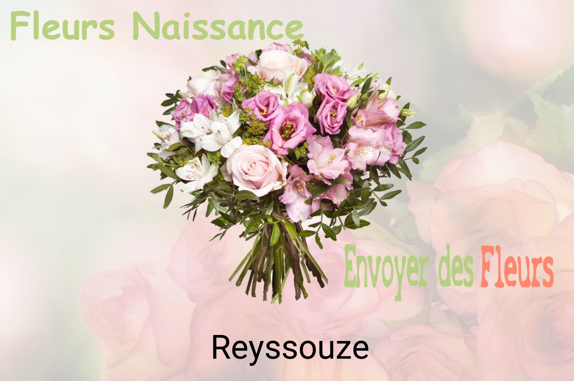 Bouquet de fleurs de naissance livré à Reyssouze